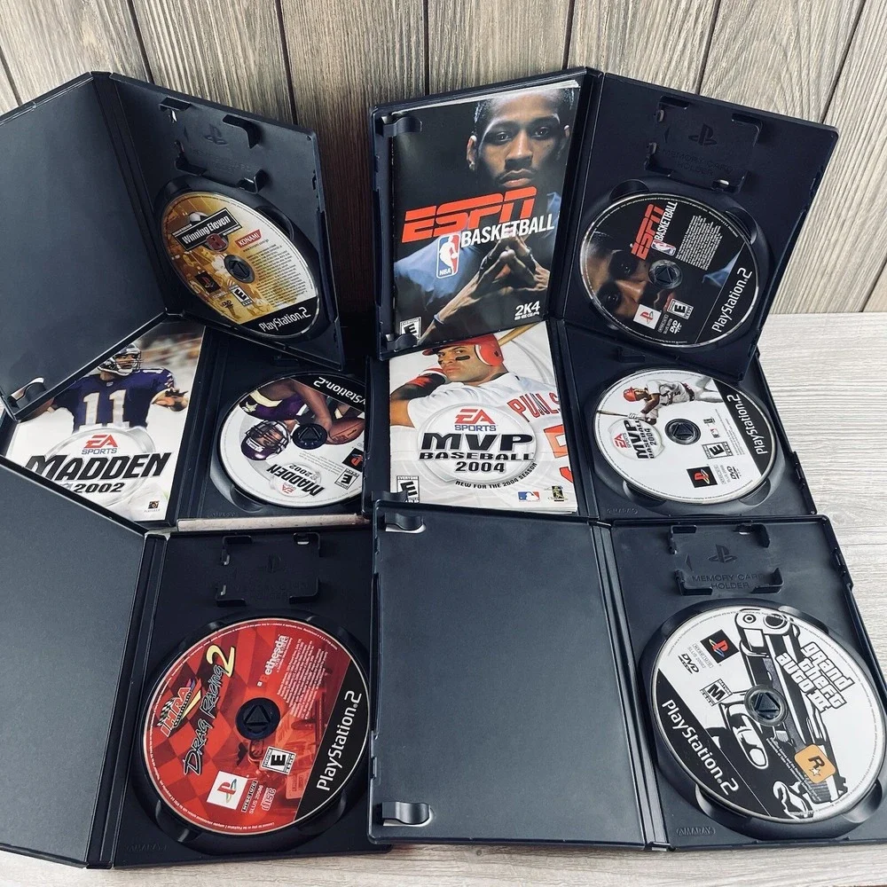 Playstation 2 PS2 game Lot Of 6 Games Tested Working